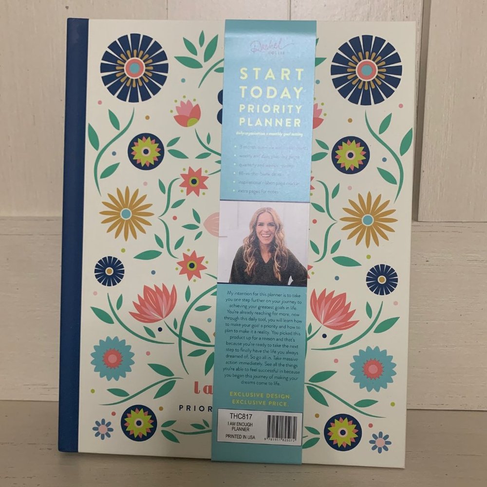 Rachel Hollis Priority Planner "I Am Enough"